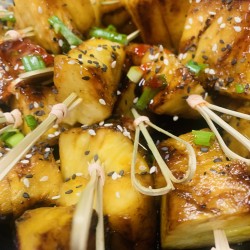 Grilled Teriyaki Pineapple